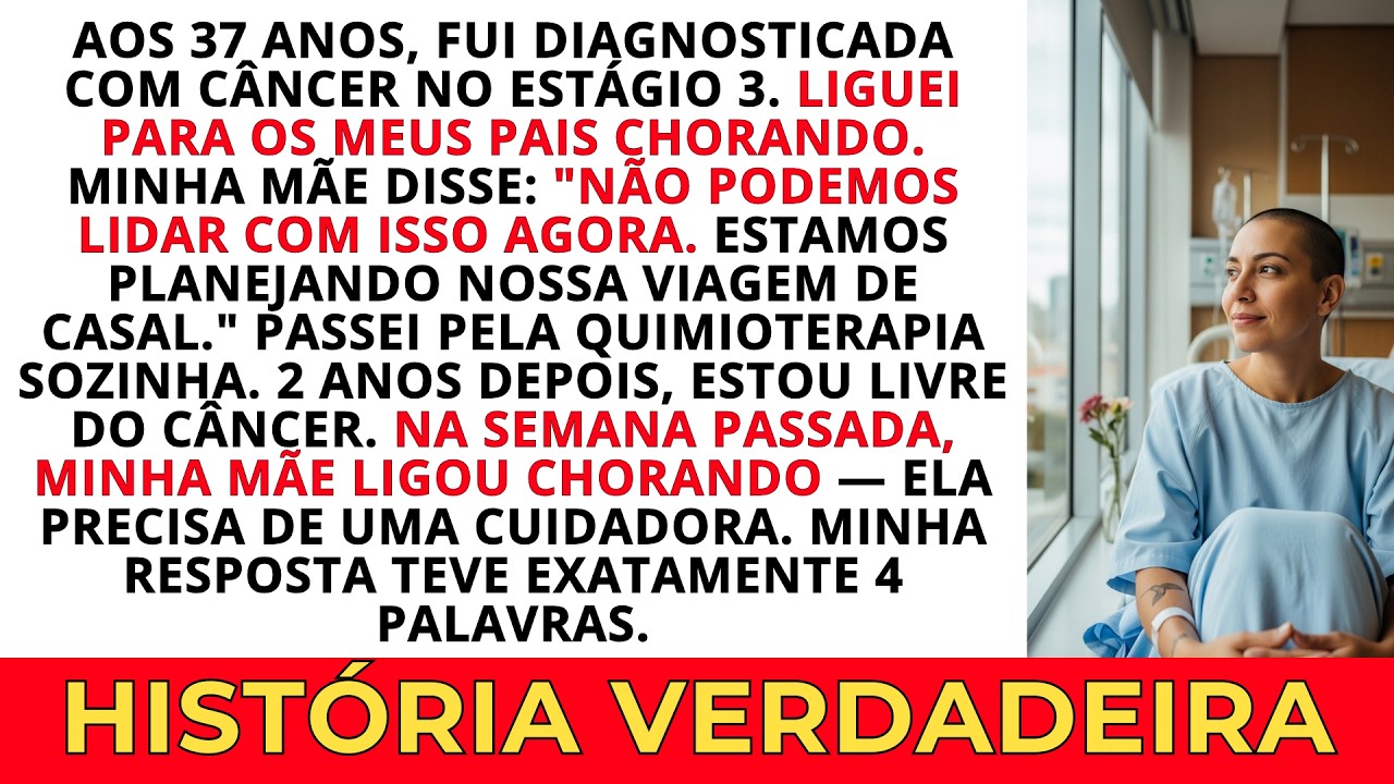 Meus Pais me Abandonaram Durante o Tratamento de Câncer — Minha Resposta de 4 Palavras Fez minha mãe