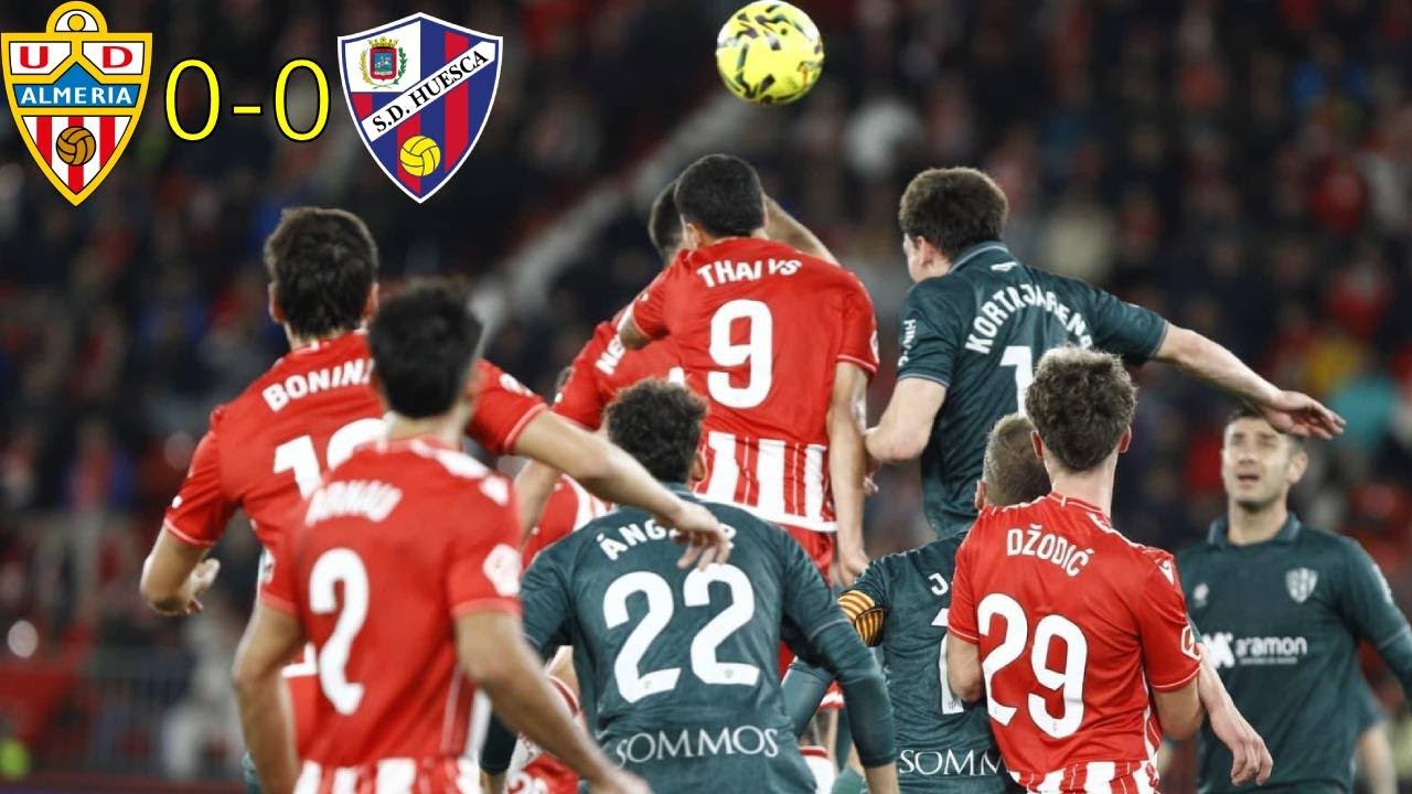 ¡¡EMPATE INSULSO!! UD ALMERÍA 0-0 SD HUESCA