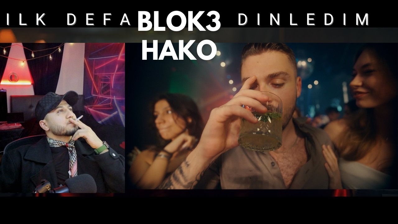 BLOK3 – HAKO DİYORLAR (Official Music Video) | İlk Kez Dinledim! 🔥