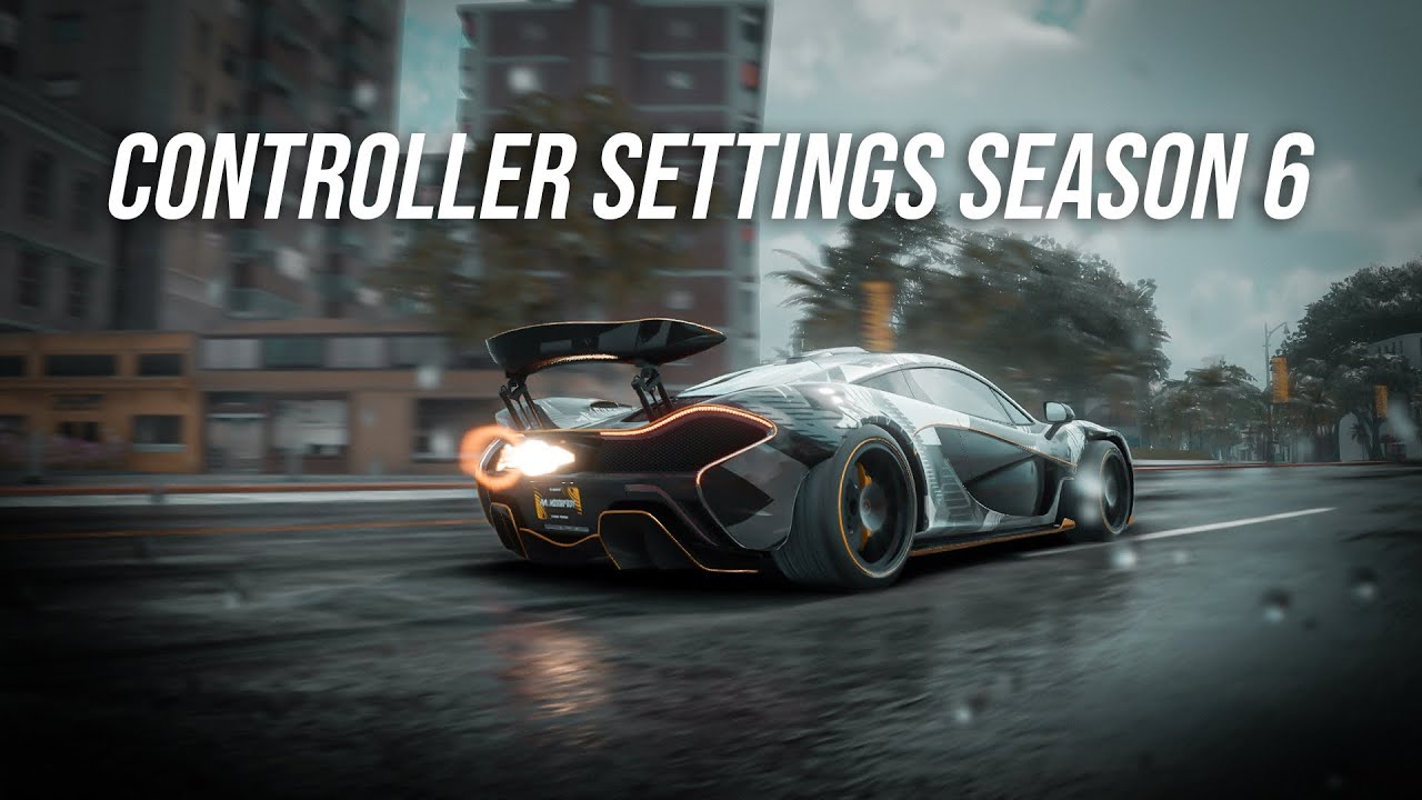 My Updated Controller Settings For Season 6 / THE CREW MOTORFEST