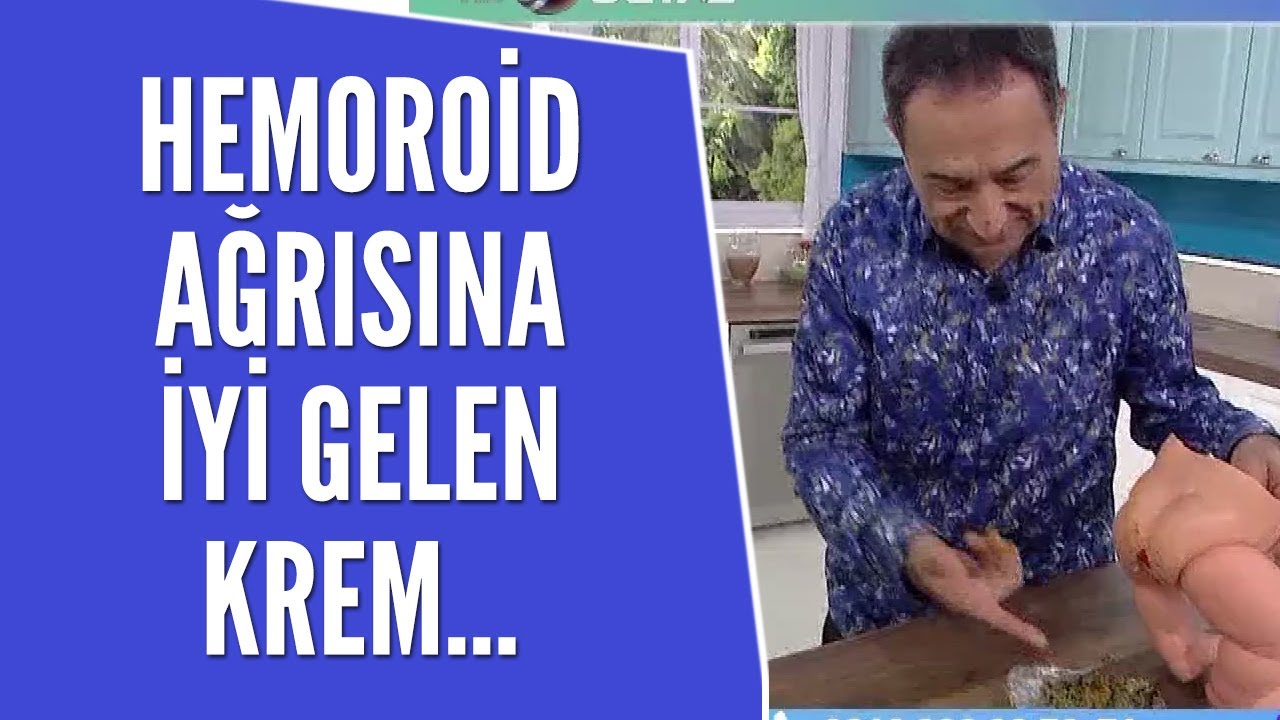 Hemoroid ağrıları için özel krem tarifi...