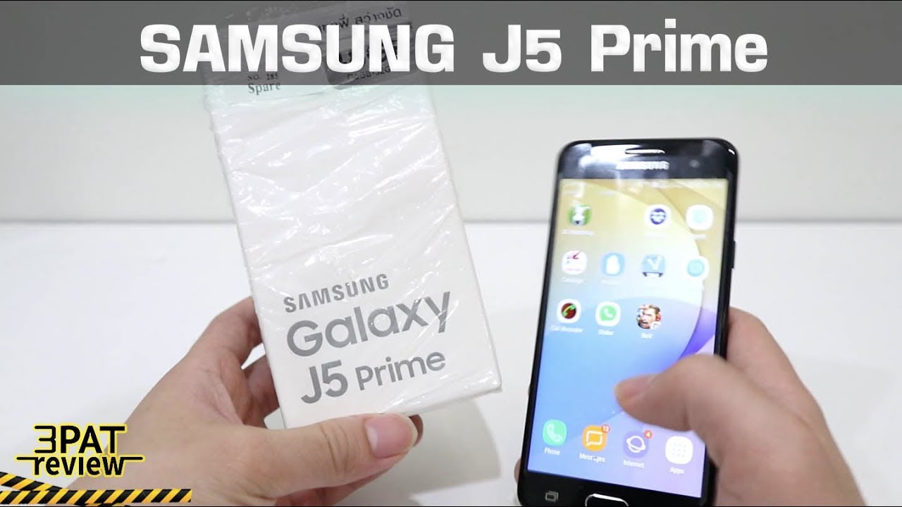 รีวิว SAMSUNG Galaxy J5 Prime 48 GB รีวิวเน้นเกม