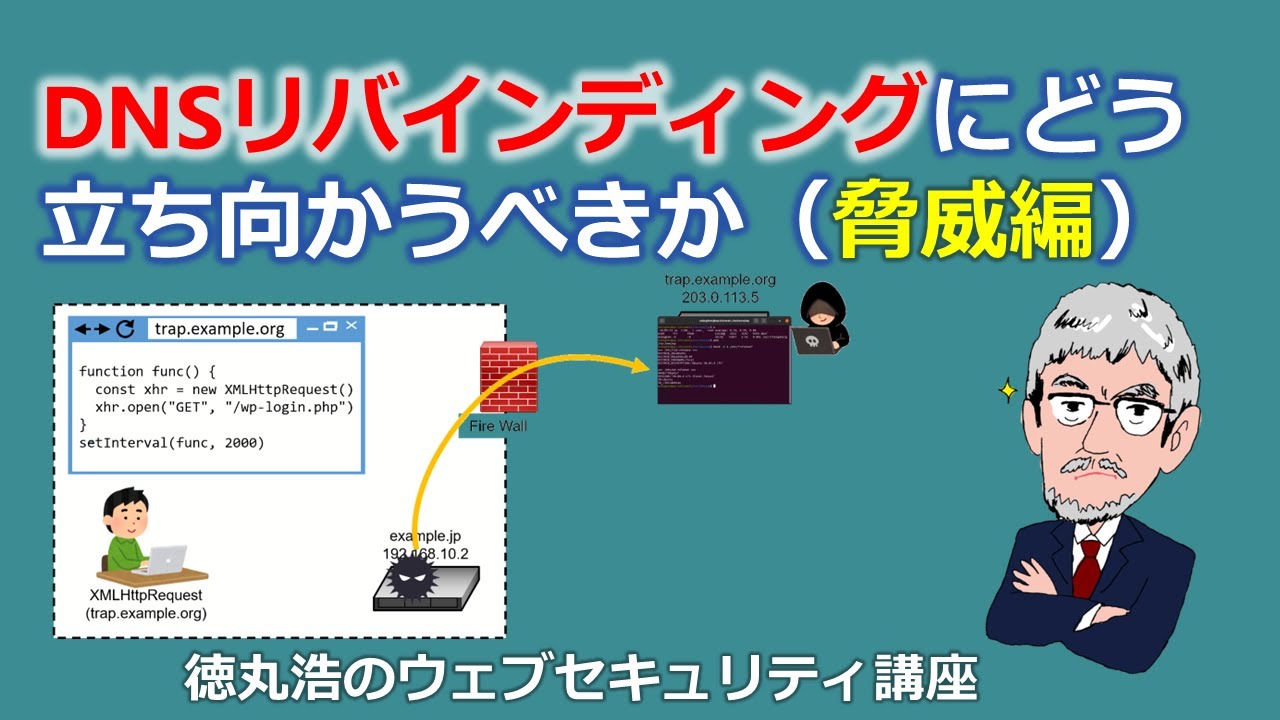 DNSリバインディングにどう立ち向かうべきか（脅威編）