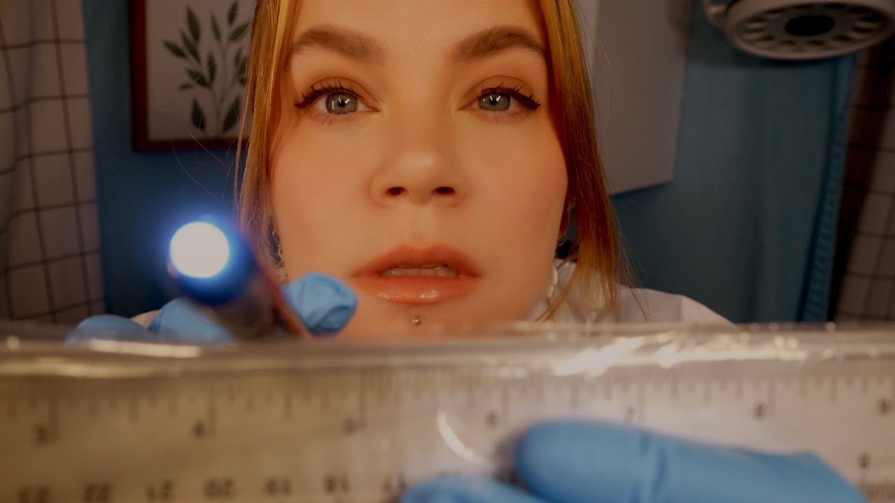 ASMR Facial Nerve Exam | Electromyography | Medical Roleplay