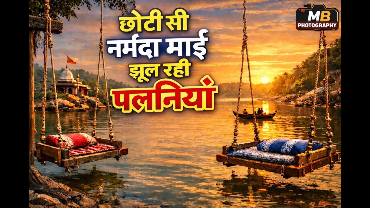 म्हारी छोटी सी नर्मदा माई।।नर्मदा जयंती भजन।।