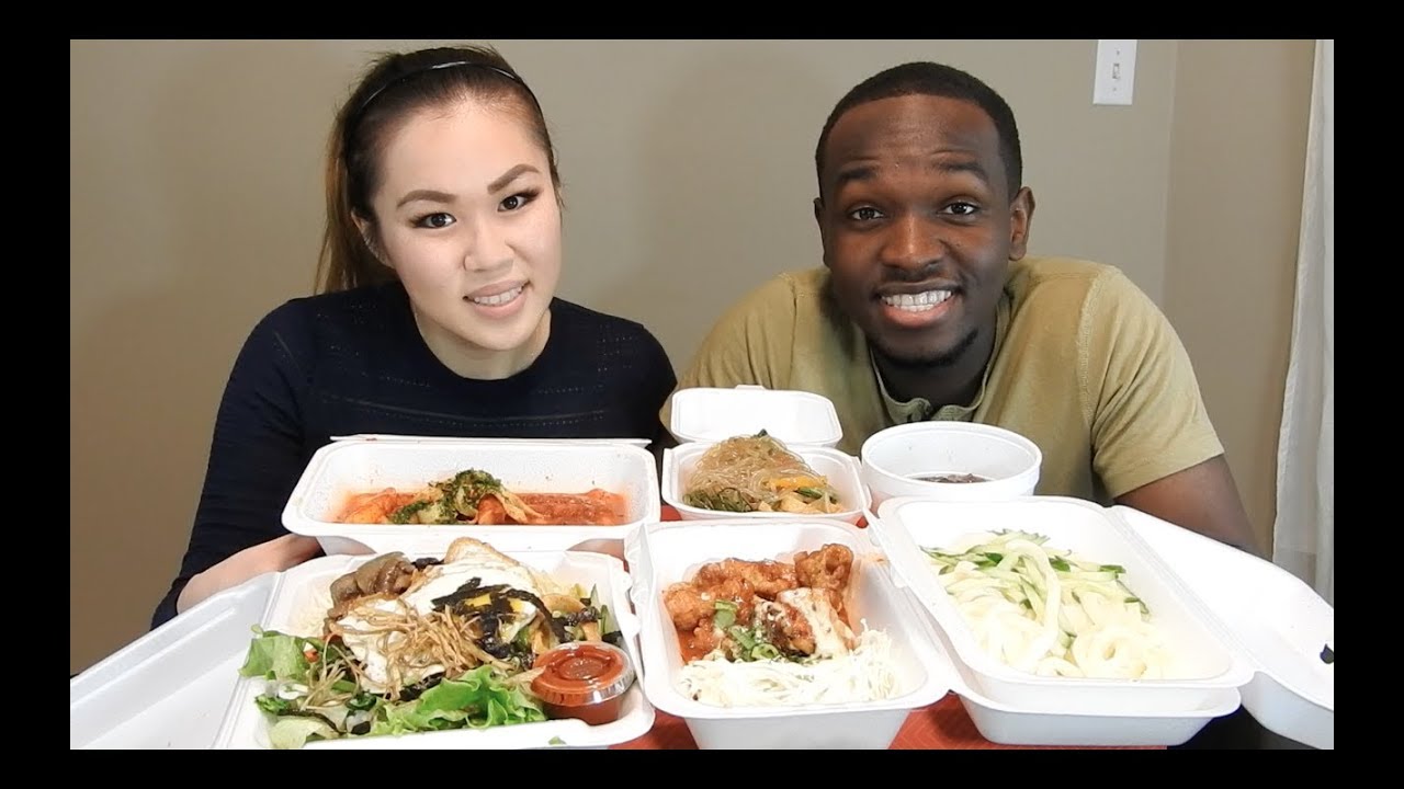 Korean Food Mukbang 먹방| 100% Korean Toronto | Eating Show | How People React To Seeing Us Together