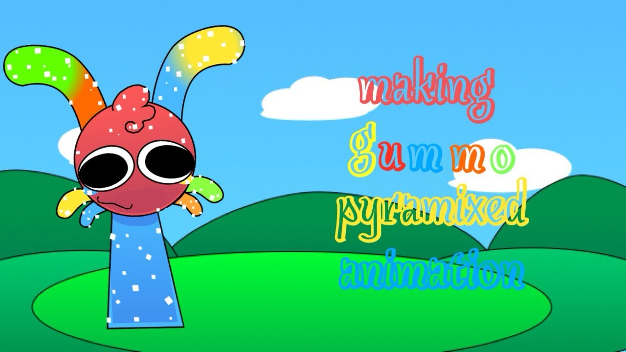 Making gummo pyramixed animation i forgot who made the sound but credits to them
