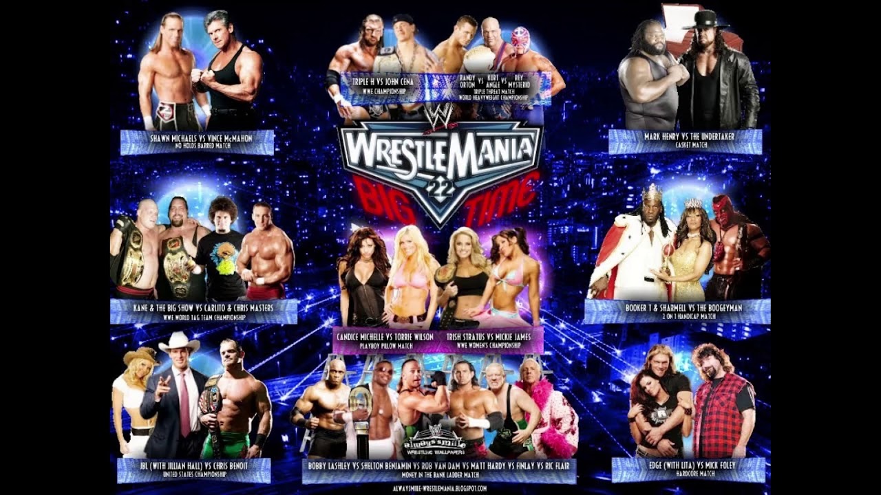 Wrestlemania 22 Was a Big Time Flop