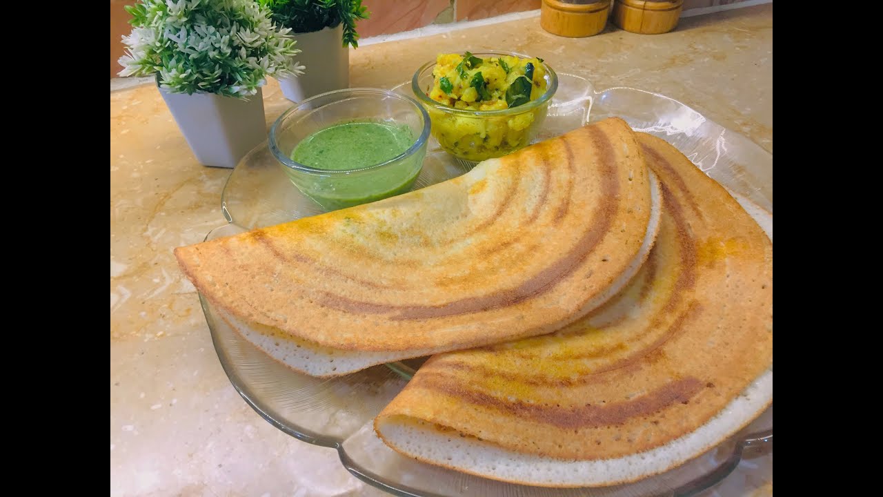 Masala Dosa Made By Pakistani Woman( Aloo ki Sabzi & Batter Recipe/ South Indian Dish)