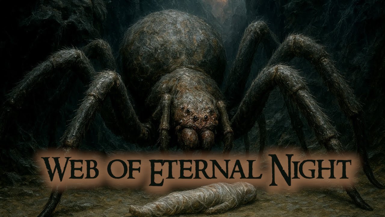 Web of Eternal Night by Elowen Laurelin | A Dark Hymn to Shelob 🕷️