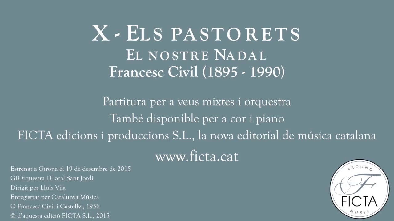Els pastorets - El nostre Nadal Francesc Civil (1895 - 1990)