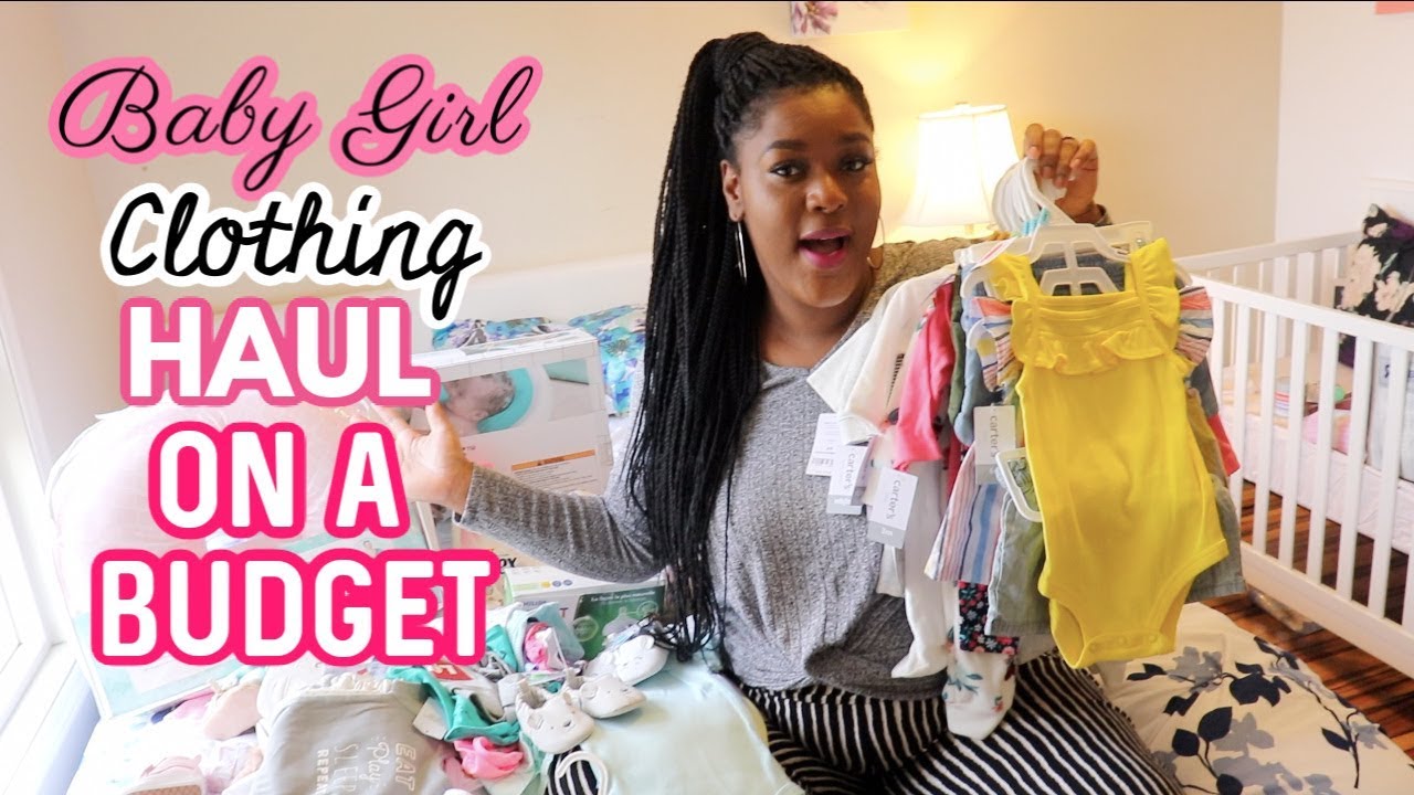 I SPENT $1000 ON BABY CLOTHES! CARTERS, WALMART, HOMESENSE, | MONIQUE VIEWS