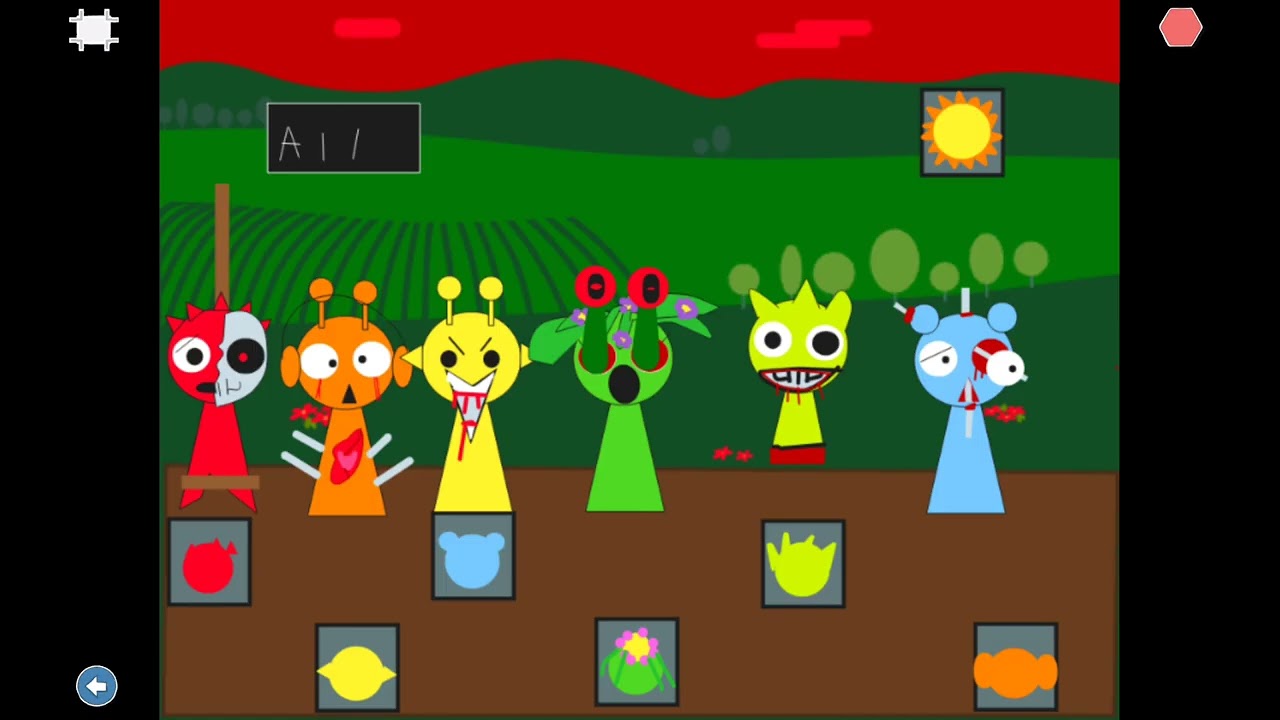 I made sprunki in scratch jr