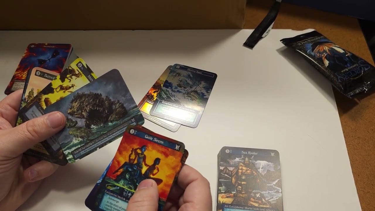 Sorcery Beta Booster Box Opening.