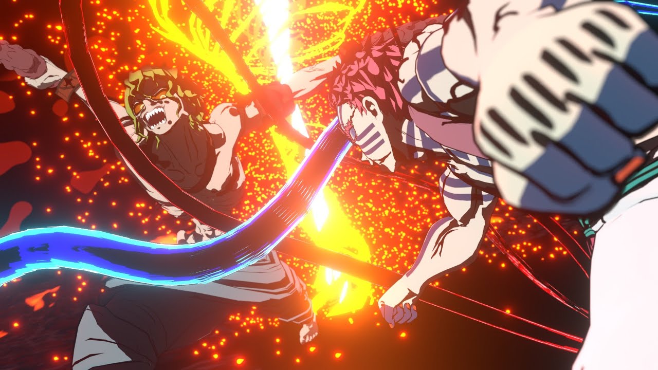 Akaza Vs Gyutaro 3D Animation