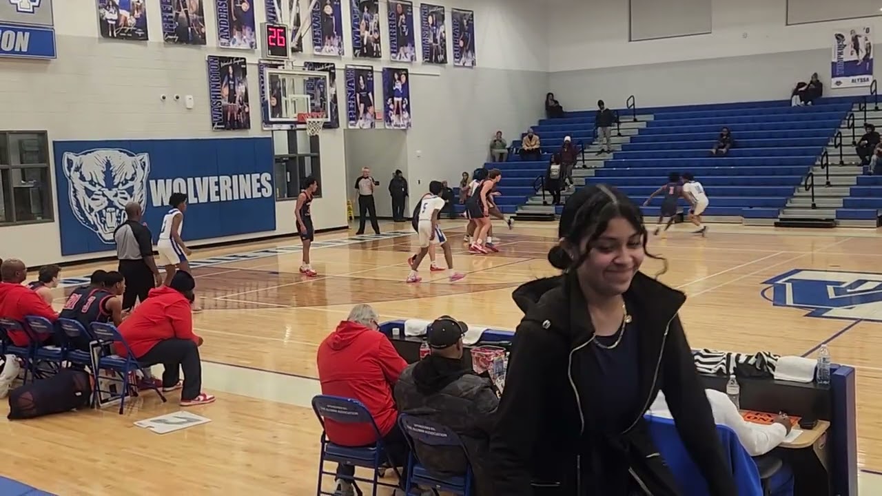 Woodville Tompkins vs Toombs county #2 ##zhamirglover #basketballgame #18 points