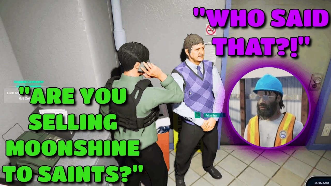Marty Asks Teedy About Doing Moonshine With The Saints and Marty Snitches?! | NoPixel 4.0