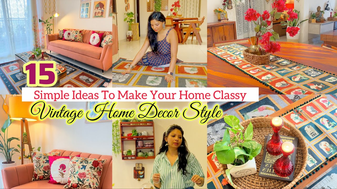 15 Stylish⚜️Vintage Secrets forYour Home🏡Styling Hacks & Decorating ideas🔥Ghar boring lag raha hai ?