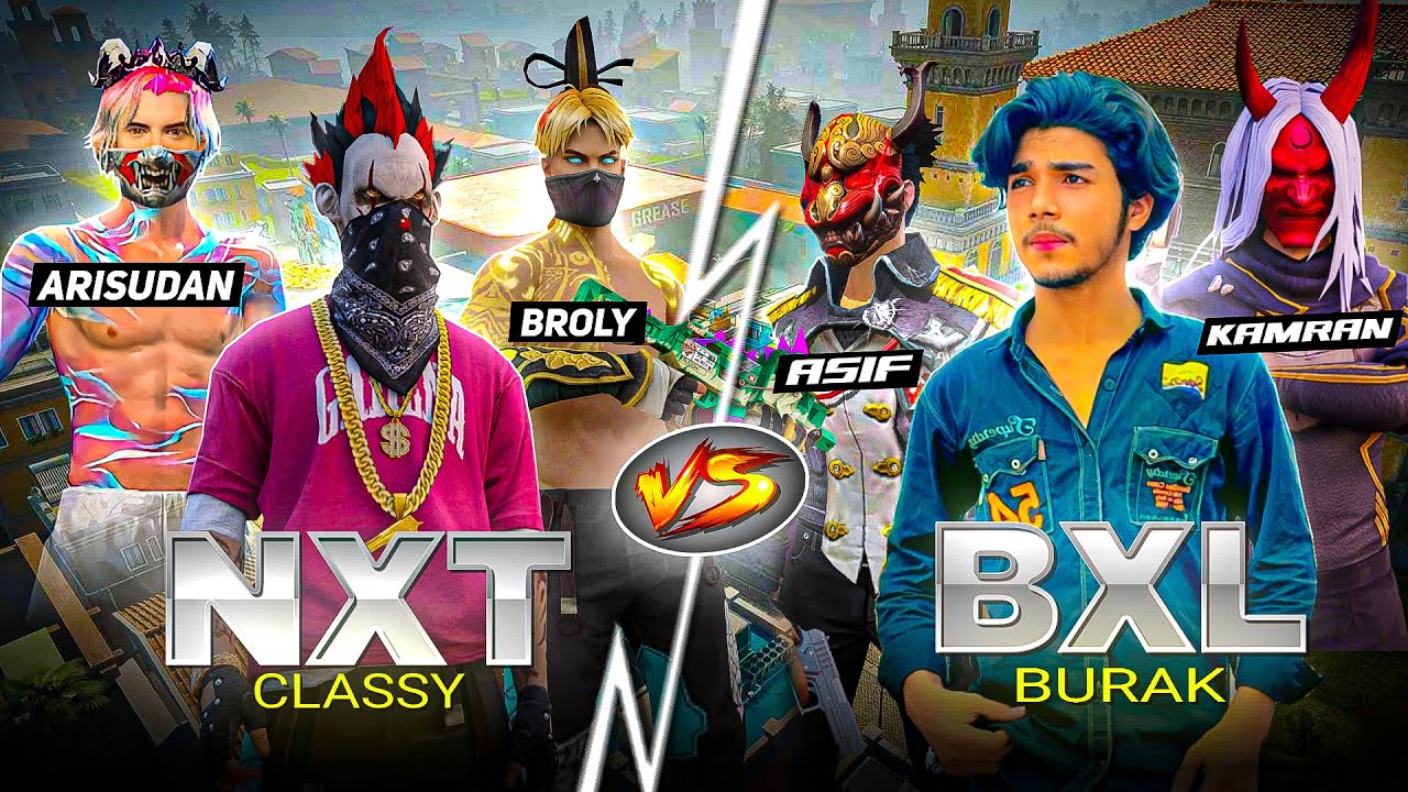 ❤CLASSY vs BURAK❤4x4 NXT vs NG , BXL , GWK , 😱FT- DOPE - KAMRAN - CLASSY - AYAAN - free fire live
