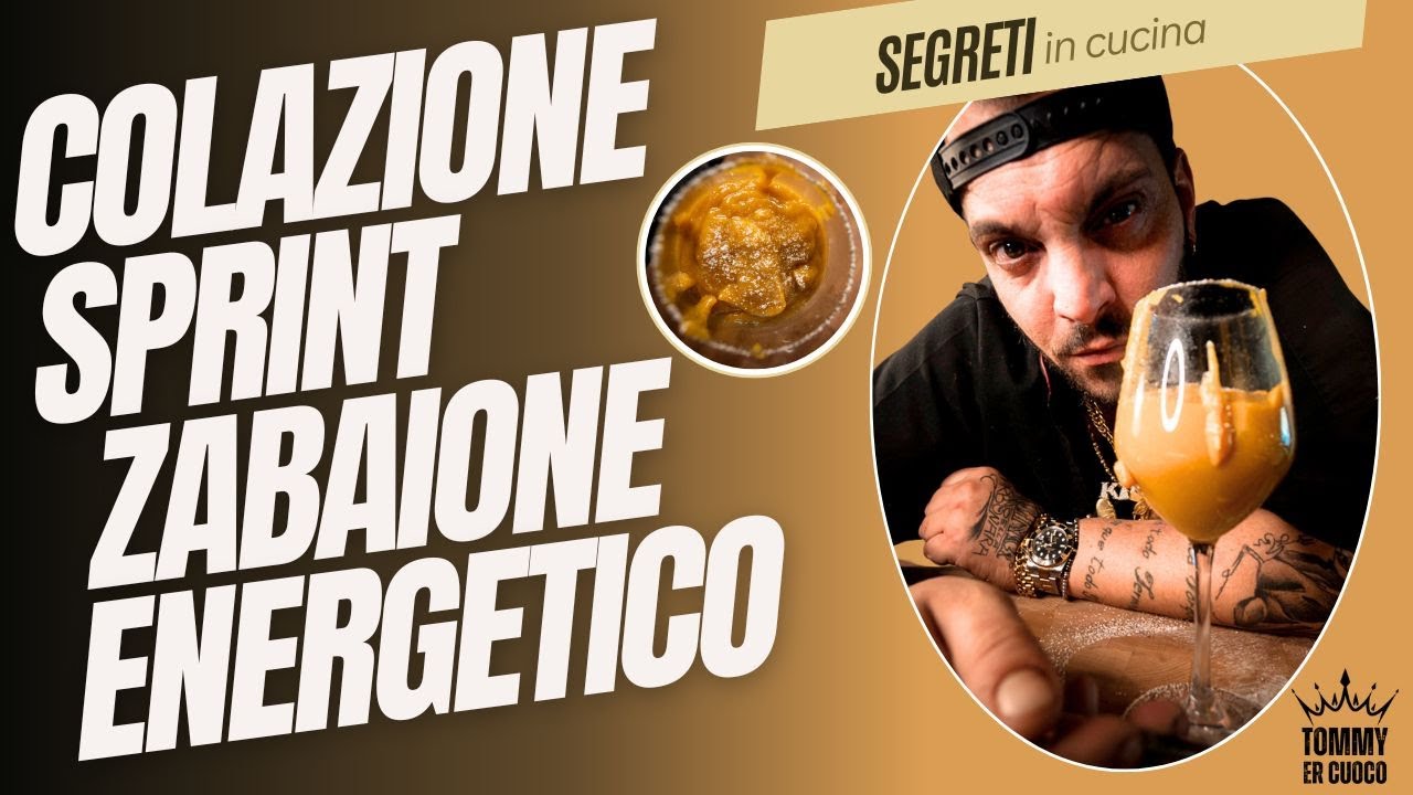 Colazione da Campione! Ricetta ZABAIONE energetico