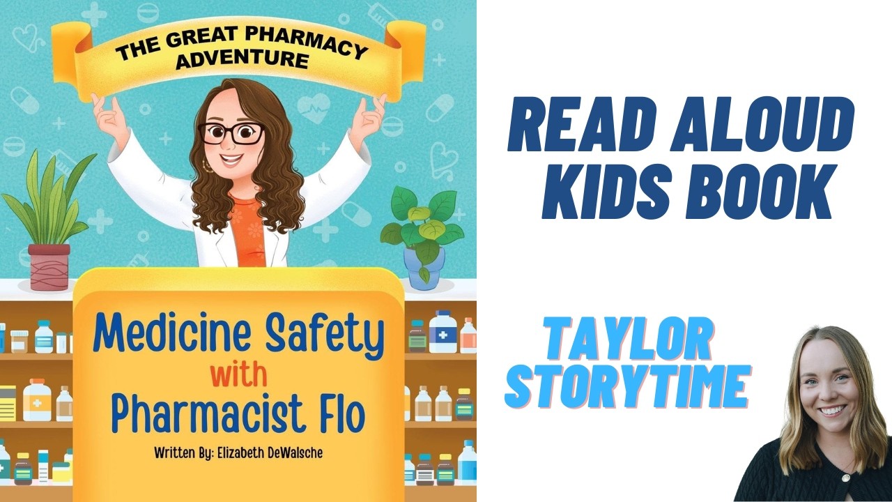 The Great Pharmacy Adventure READ ALOUD BOOK 🥼 | Medicine Safety with Pharmacist Flo 💊