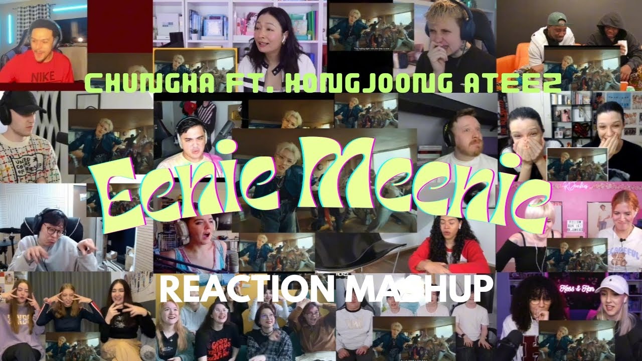 Chungha ft. Hongjoong ATEEZ - 'Eenie Meenie' Official MV REACTION MASHUP