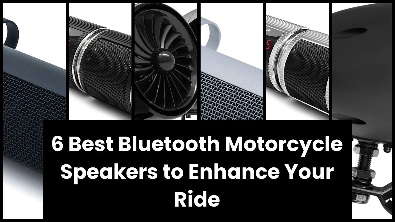 Bluetooth motorcycle speaker: 6 Best Bluetooth Motorcycle Speakers to Enhance Your Ride