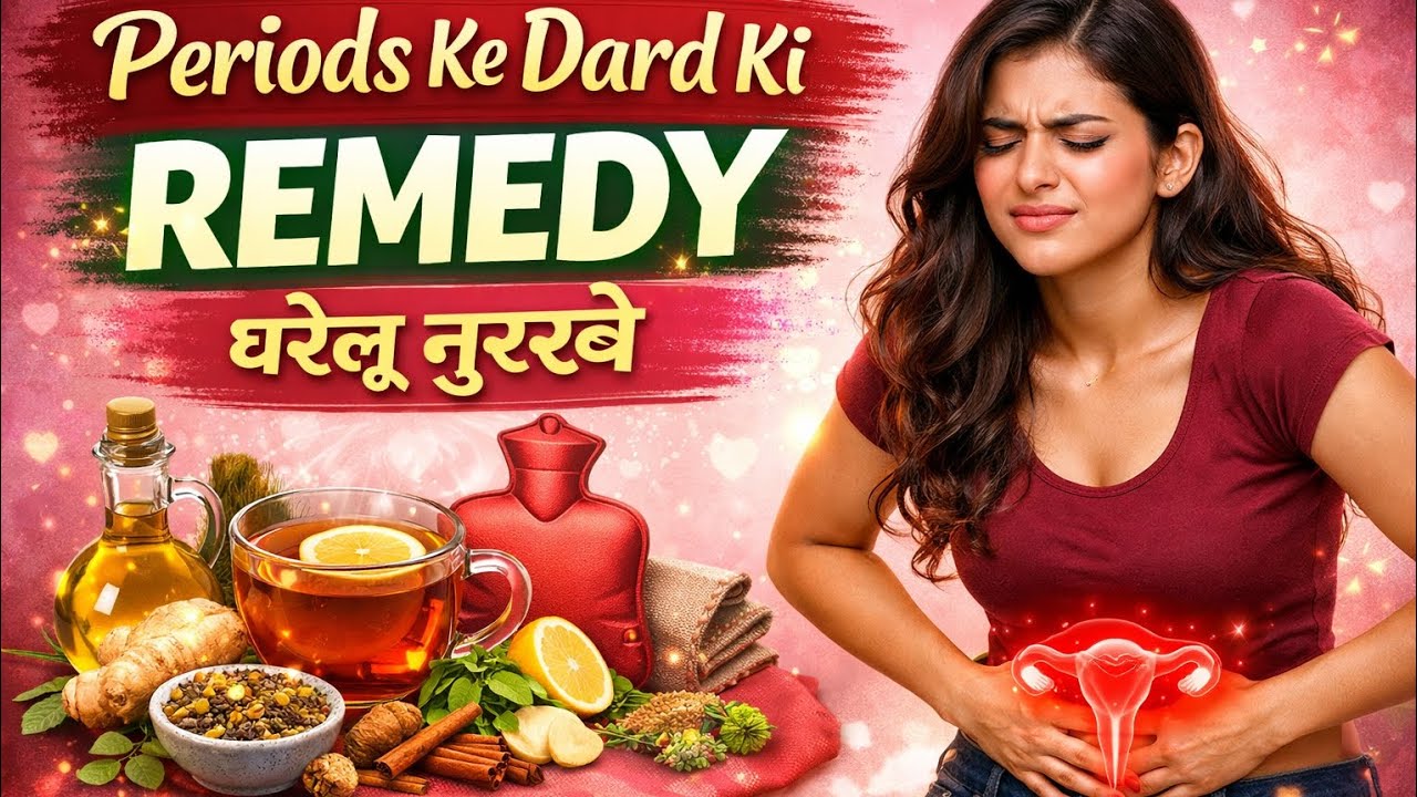 Periods ke dard ki remedy, gherelu nuskhe