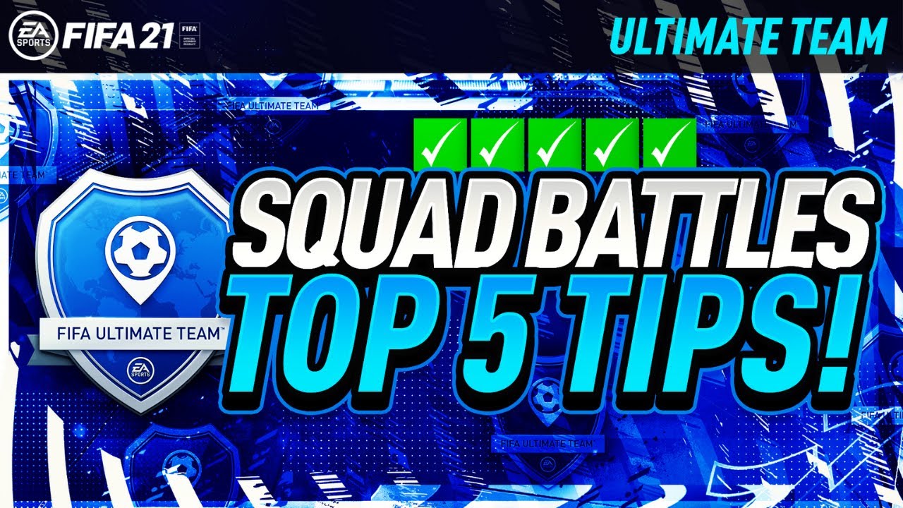 FIFA 21 - TOP 5 SQUAD BATTLES TIPS & TRICKS!!!