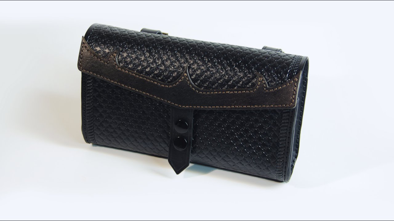 Leather Bicycle Bag Tutorial