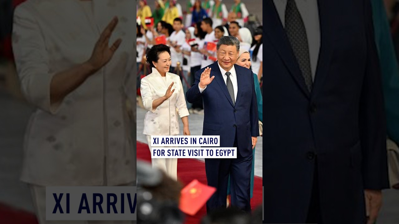 Xi arrives in Cairo for state visit to Egypt