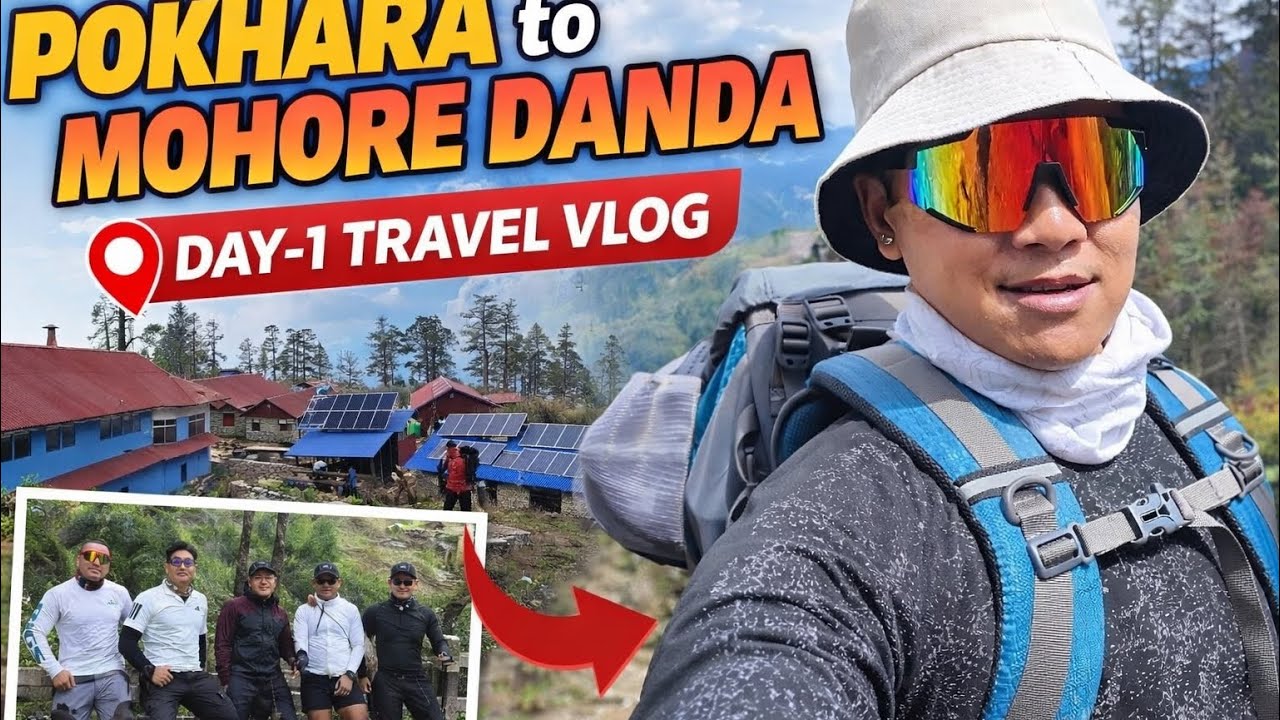Pokhara to Mohore Danda Trek 🇳🇵 | Day 1 - Nepal Travel Vlog 2026@lekhgurung1324 | DITULGRG 💪🏼
