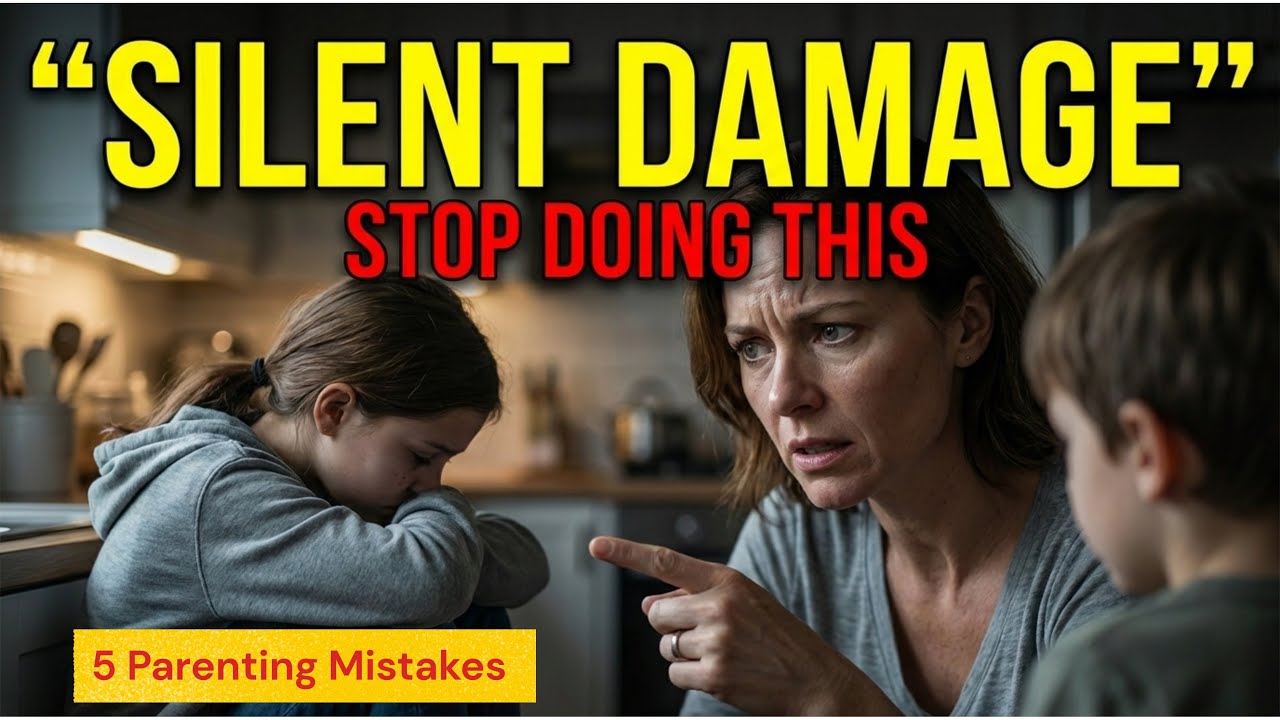 5 Parenting Mistakes that Can Damage a Child's Personality for Life