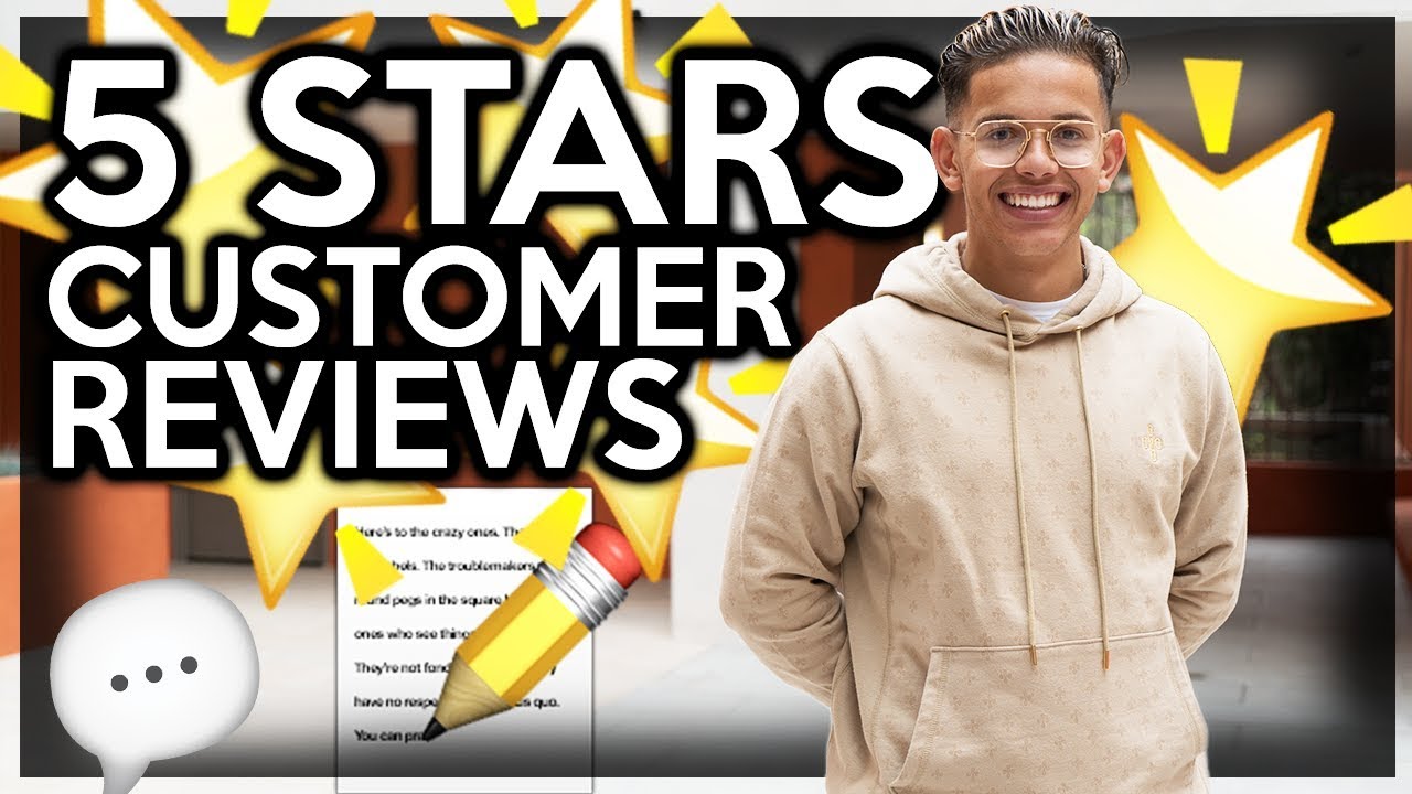 Customer Reviews | Dropshipping with Samir Chibane