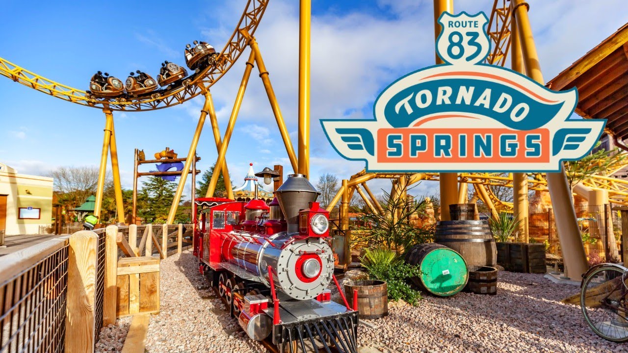 Paultons Park Tornado Springs - Area Tour, Director Interviews & Future Plans