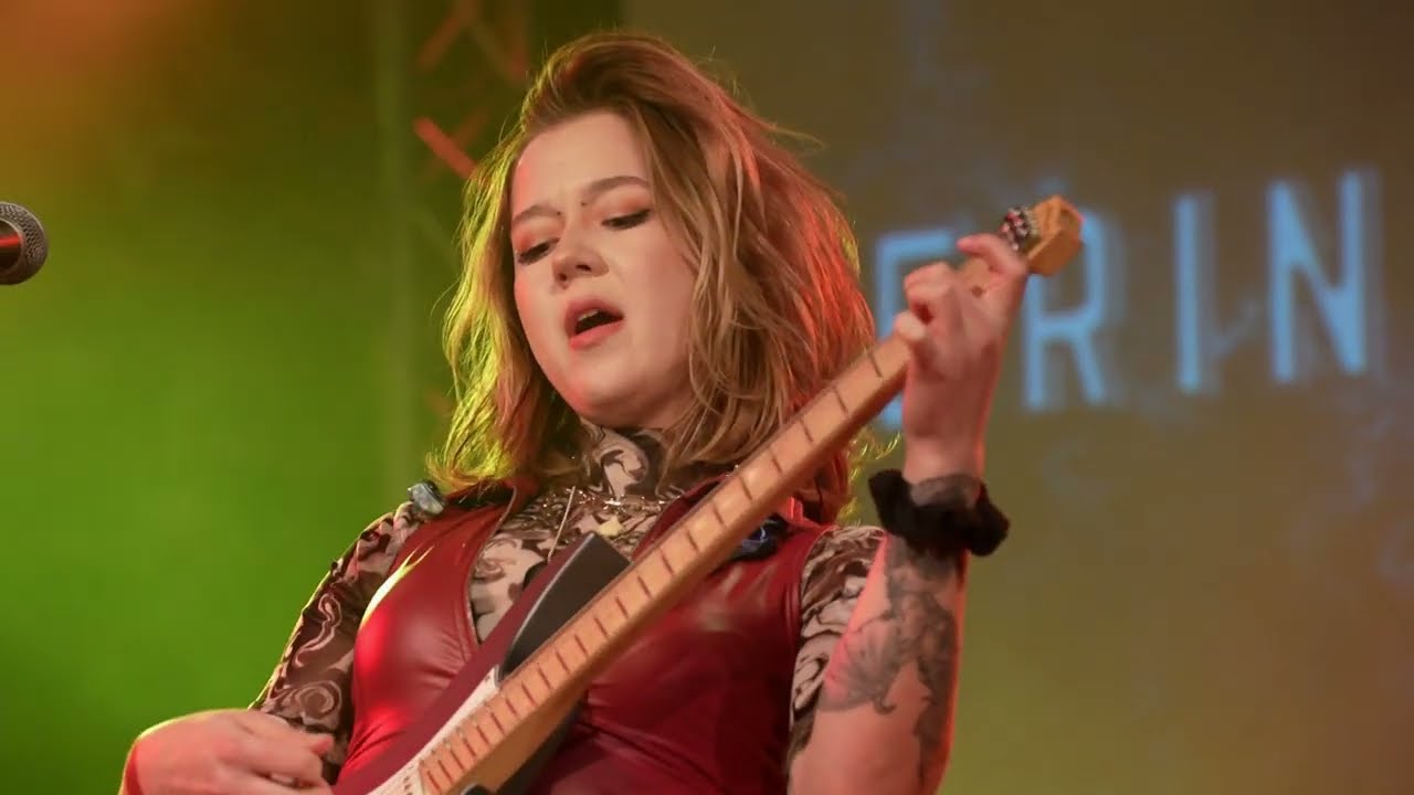 Erin Coburn plays 