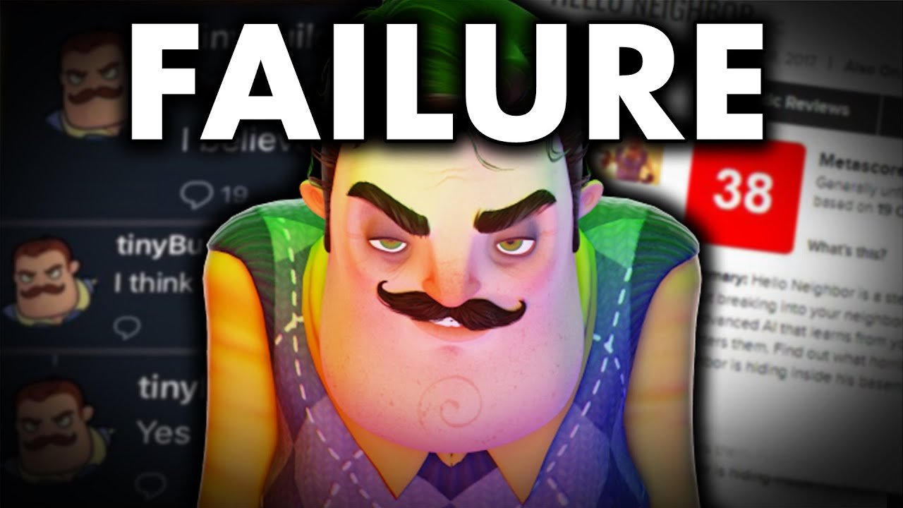 Почему Hello Neighbor (в конечном итоге) провалился