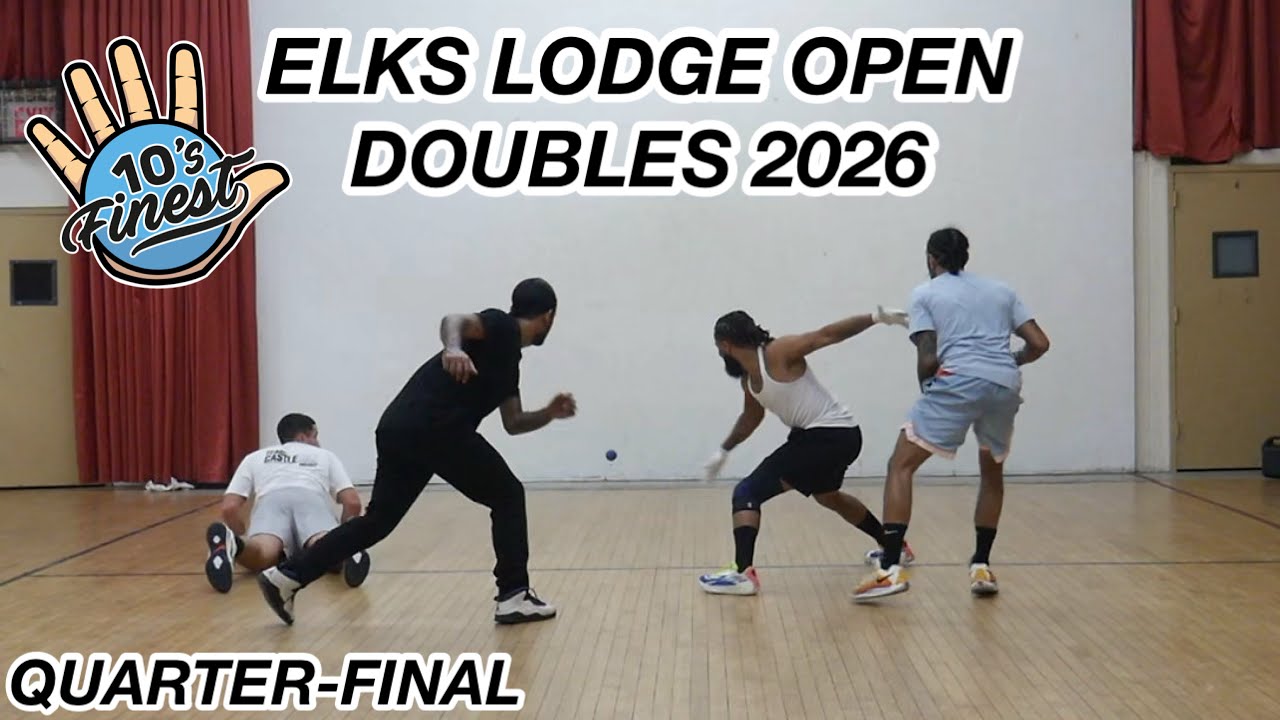 Elks Lodge Open Doubles 2026 | Quarter-Final: Los and Sam Clutch VS. Manny and Eddie