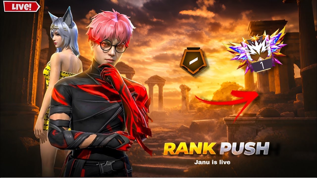 FREE FIRE LIVE GUILD TEST 🌿 SQUAD GAMEPLAY