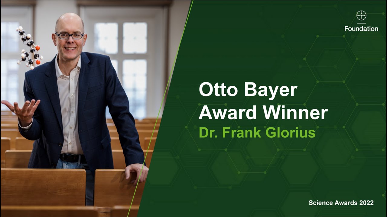 Otto Bayer Award Winner 2022 - Prof. Dr. Frank Glorius I Bayer Foundation