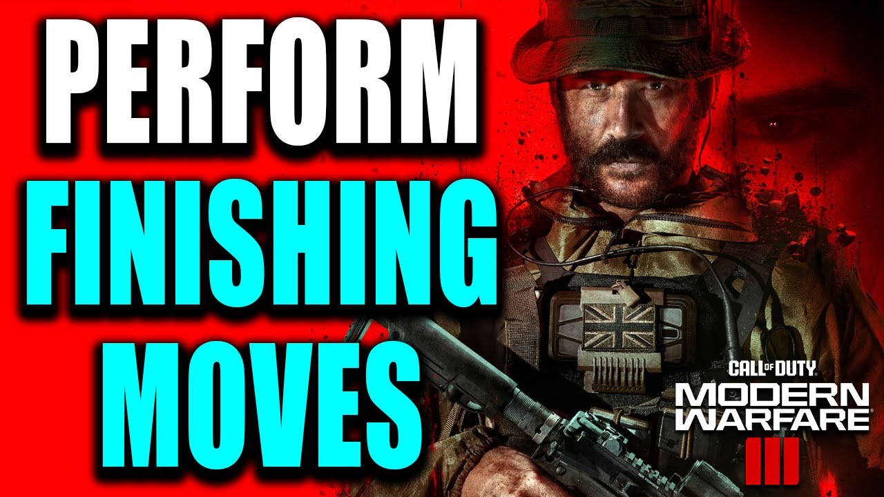 How to Perform a FINISHING MOVE in COD MW3 - Easy Guide
