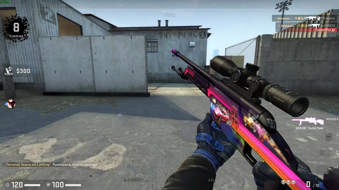My beautiful teammate @iloveworld4795  - CS GO Danger Zone - Blacksite Full game