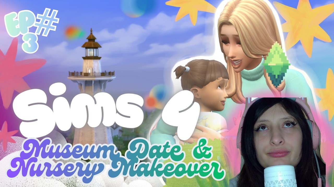Museum Date & Nursery Makeover (100 Baby Challenge ~ The Sims 4)