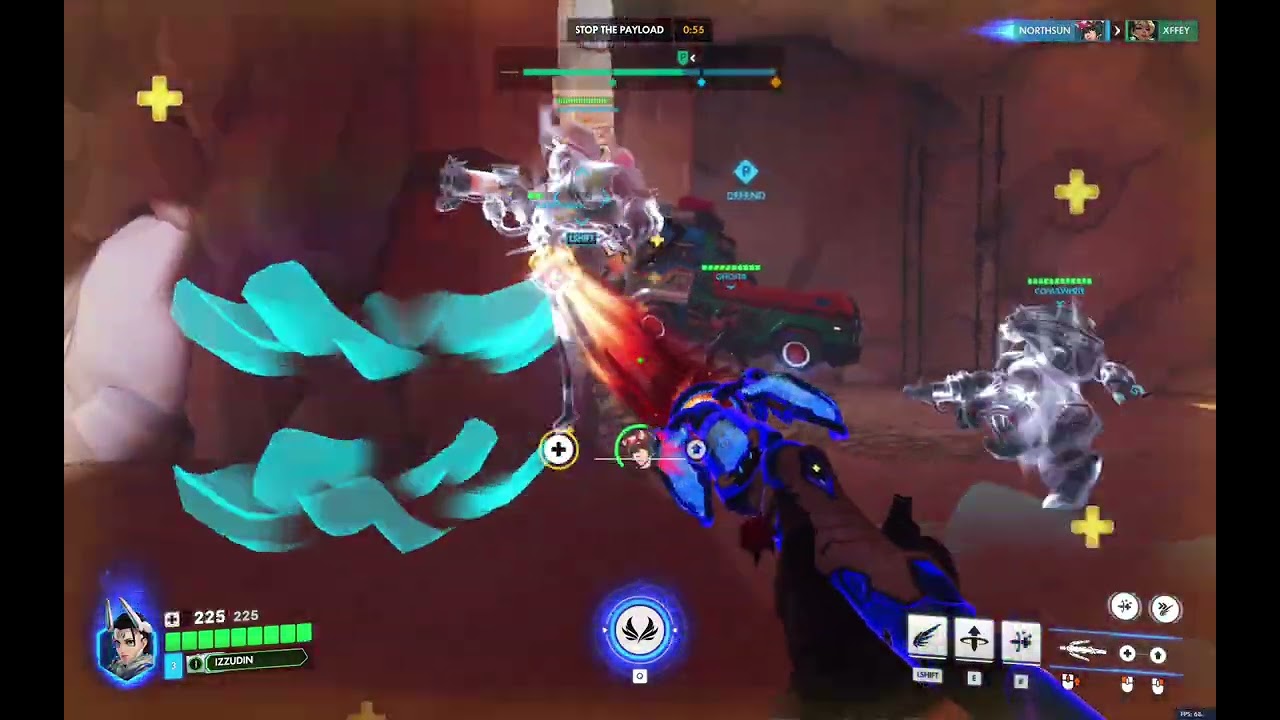 Unplayable Mercy Heal - Mercy Gameplay Overwatch S1