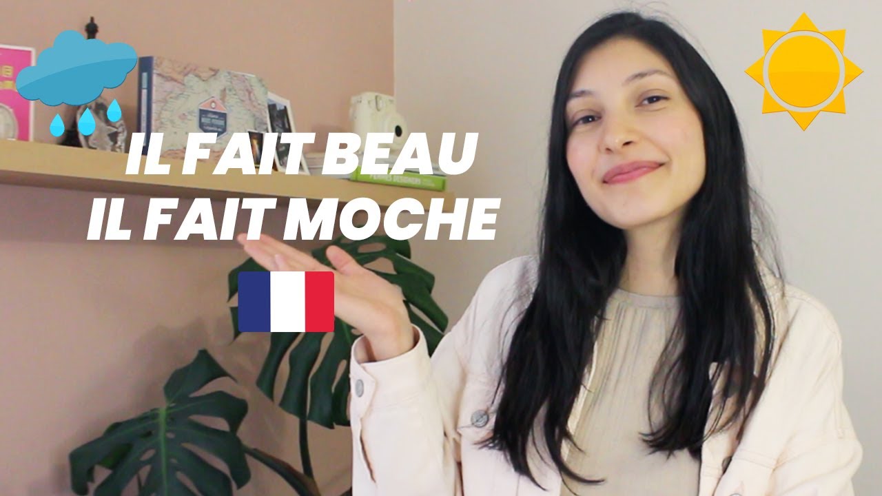 🇫🇷 LA MÉTÉO EN FRANCÉS  I Habla del clima con confianza  ☀️🌧