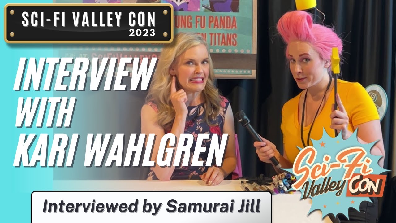 Kari Wahlgren interview at Sci-Fi Valley Con 2023