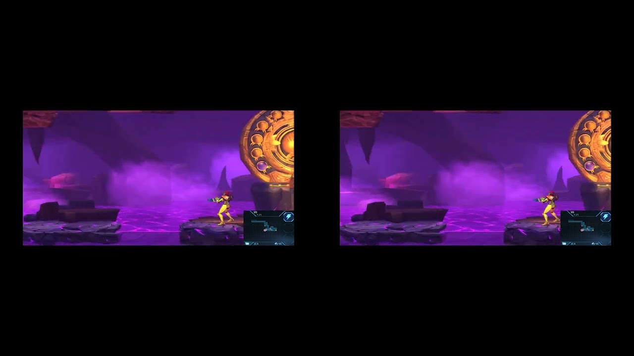 Citra Emulator - Metroid  : Samus Returns(Xreal Glass 3D Full SBS)