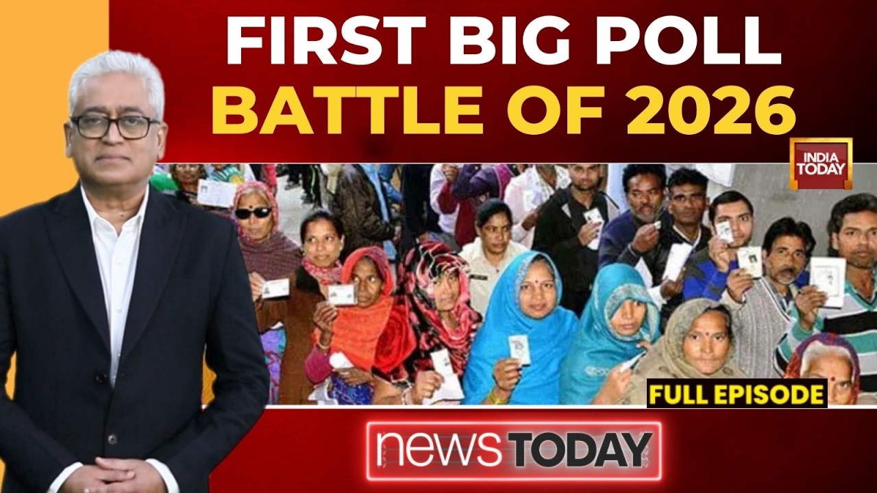 NewsToday With Rajdeep: Will Anti-Incumbency Split BJP-Congress Divide; Tamil Nadu Sees Vijay Factor