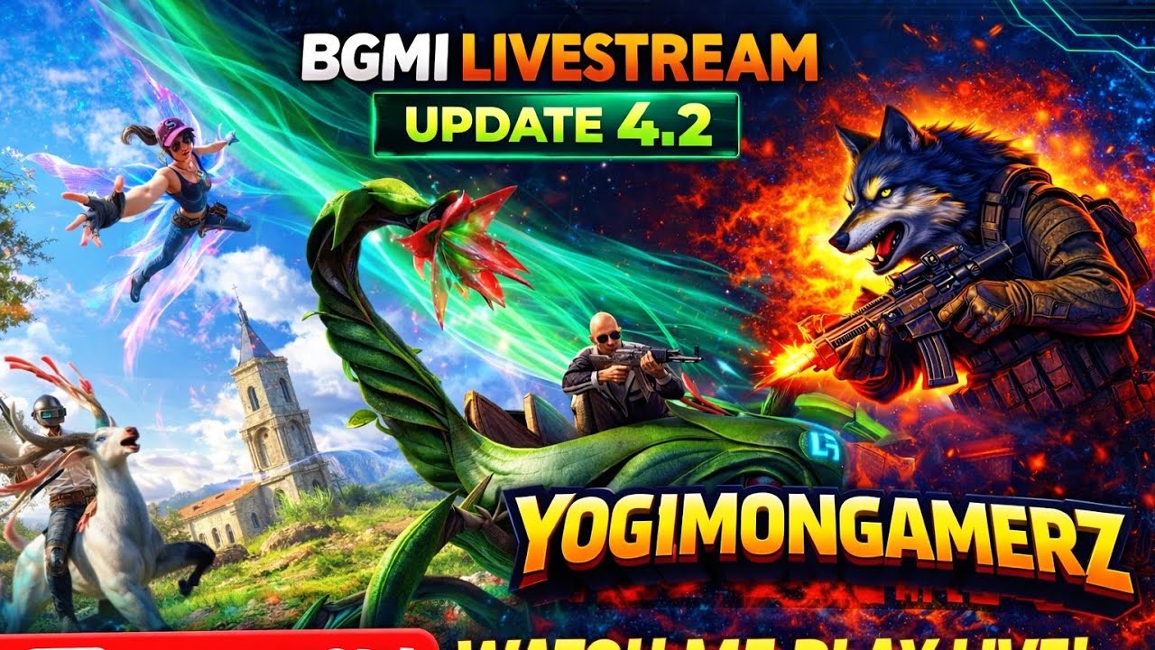 BGMI LIVE INDIA 2026 ⚡ | Fastest Rush Gameplay | SUB GOAL 10K