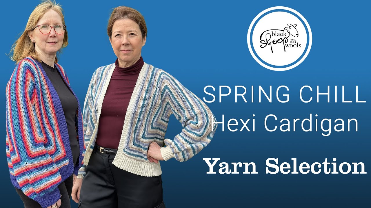 Spring Chill Cardigan Yarn Selection